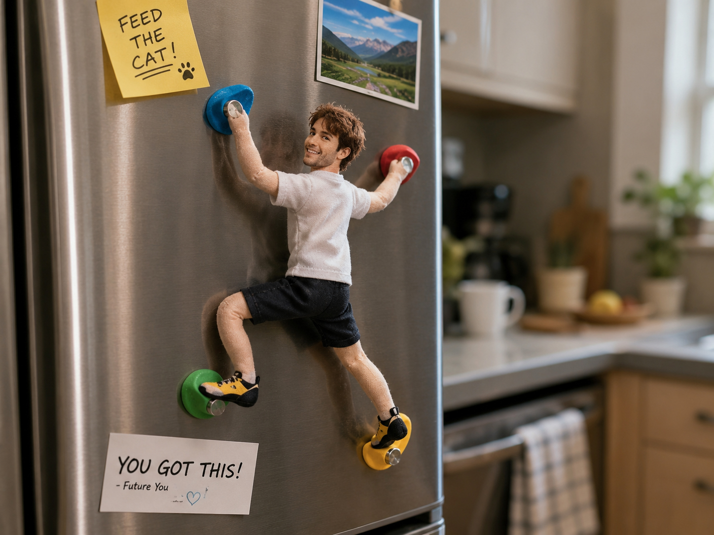 Poseable Mini Me Doll display