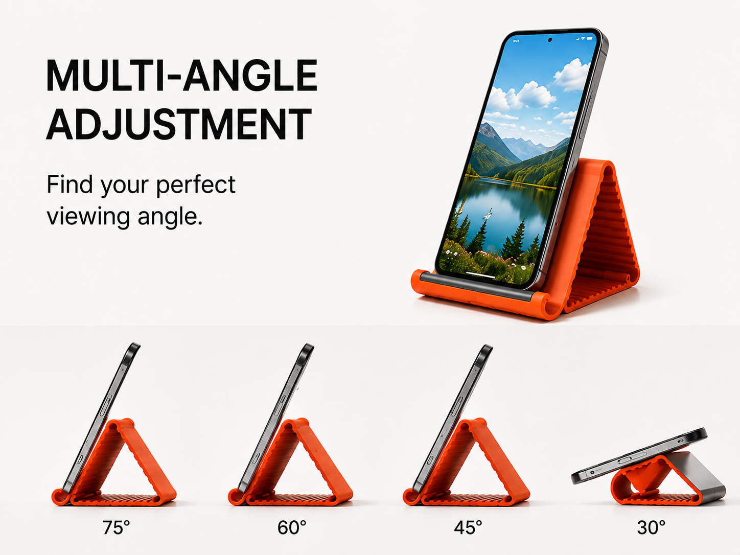 Flexible stand multi-angle adjustment guide