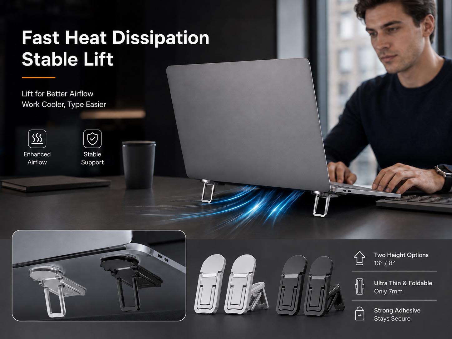 Fold Flat, Stand Tall — Your Laptop's Best Little Sidekick