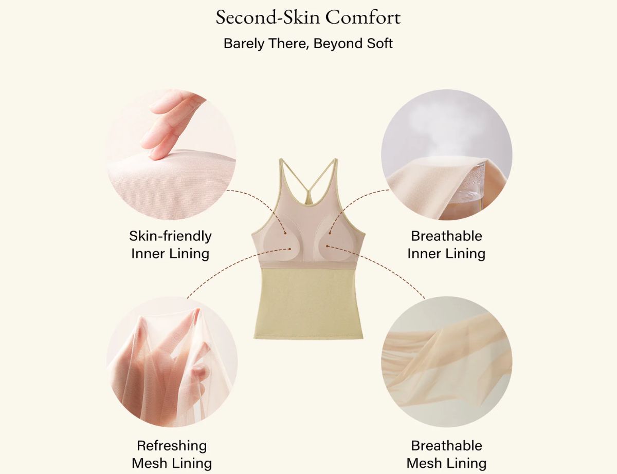 Second-skin breathable fabric